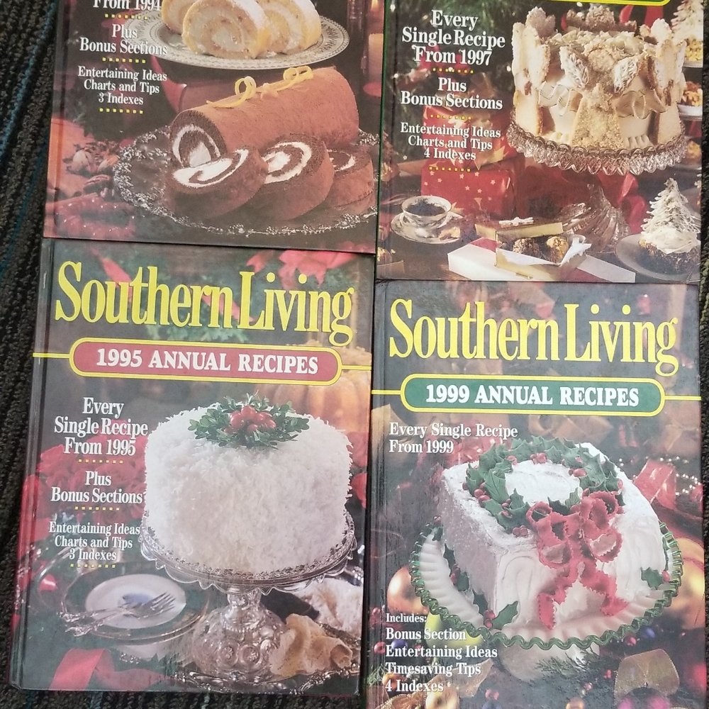 Southern Living Annual Recipe books